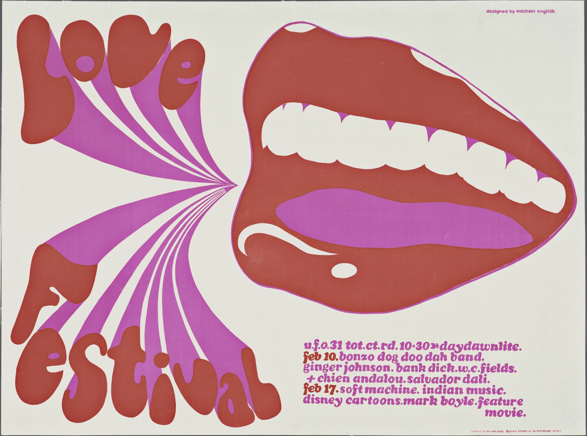 Michael English. Love Festival. 1967 | MoMA