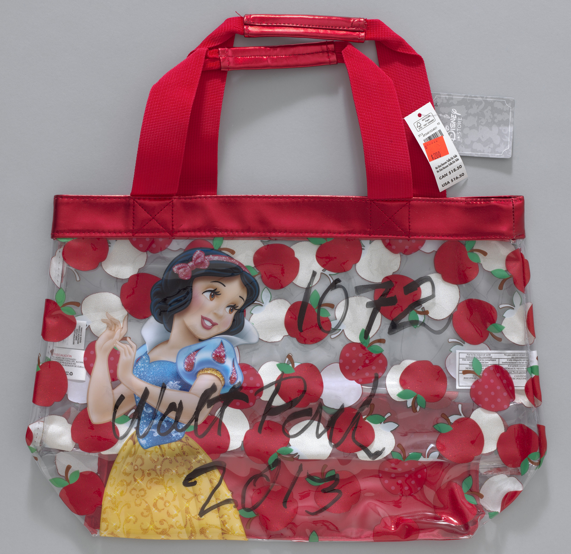 Snow white hot sale tote bag