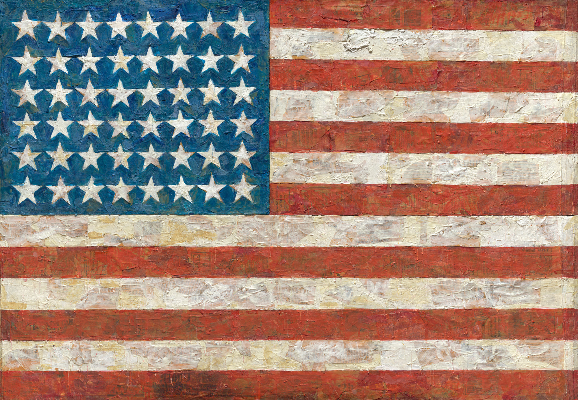 JASPER JOHNS high quality