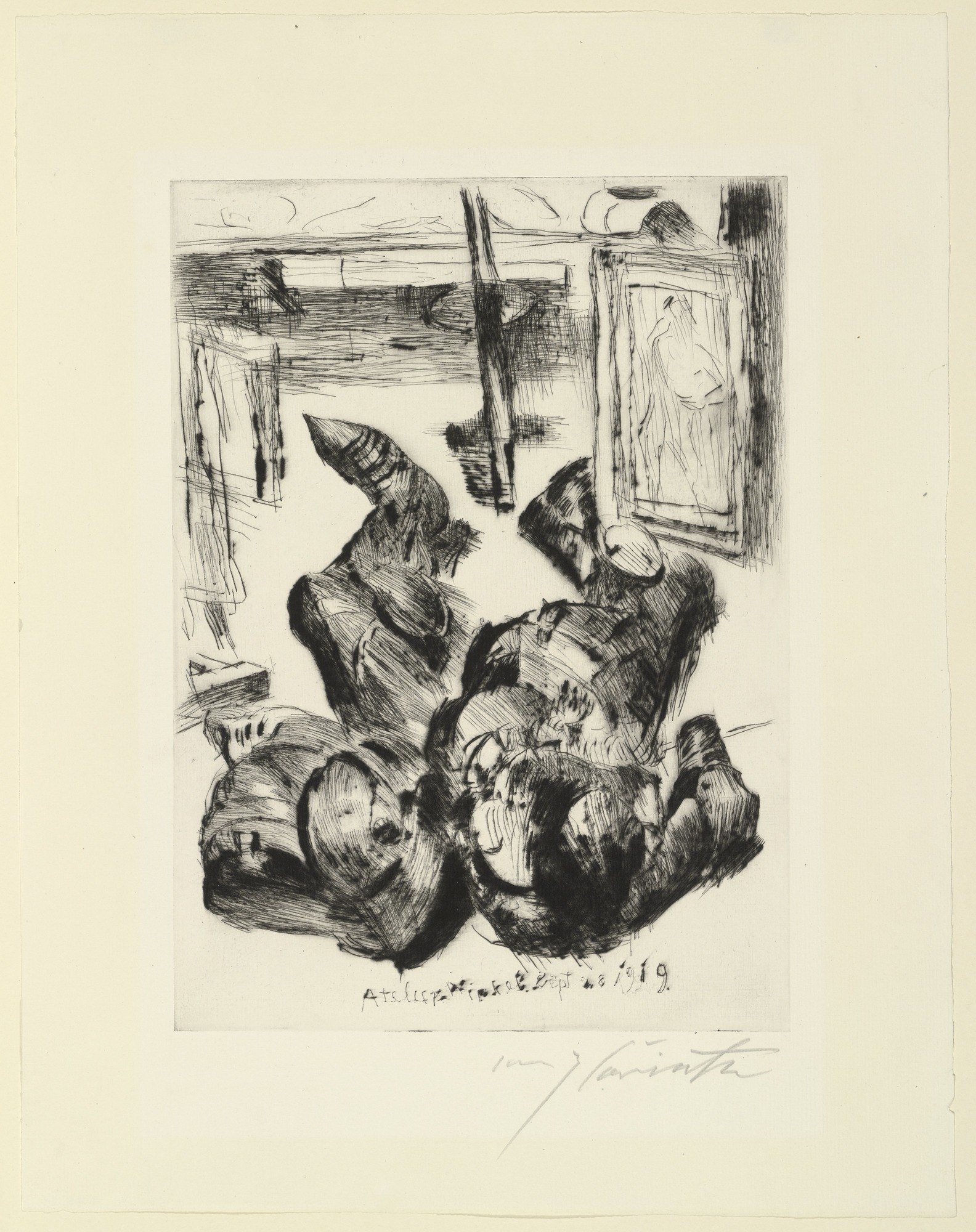 MoMA | The Collection | Lovis Corinth. Studio Corner (Atelierwinkel ...