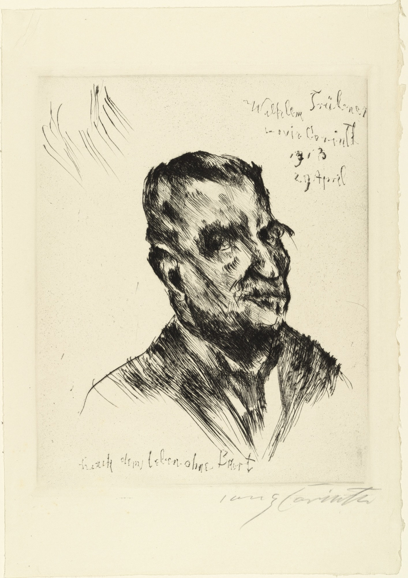 MoMA | The Collection | Lovis Corinth. Wilhelm Trübner. (1921)