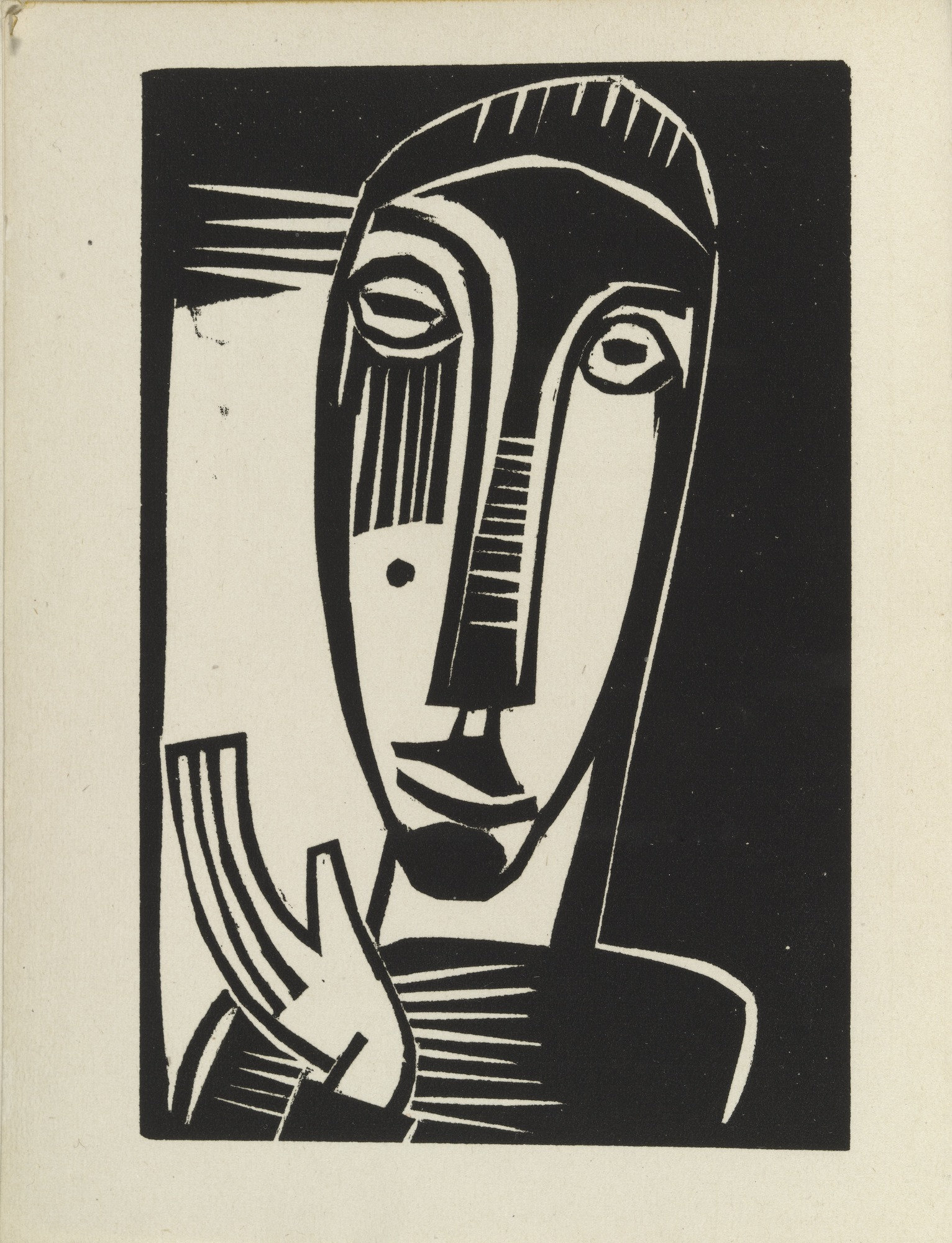 MoMA | The Collection | Karl Schmidt-Rottluff. Little Prophetess