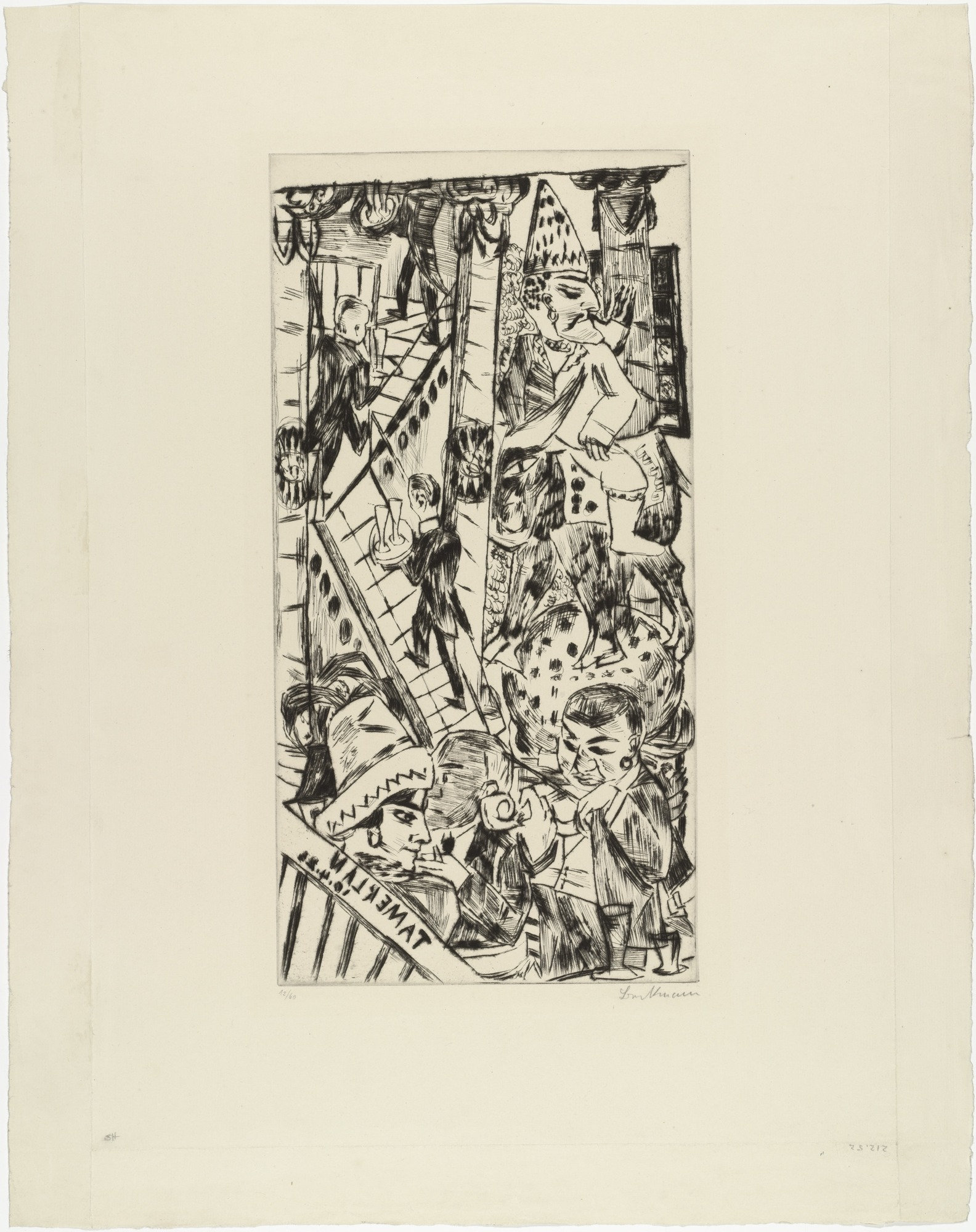 MoMA | The Collection | Max Beckmann. Tamerlan. (1923, published 1924)