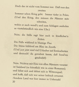 Max Pechstein. Untitled (plate, facing page 20) from Die Samländische Ode (The Samland Ode). 1918 (executed 1917)