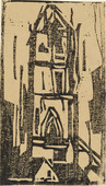 Christian Rohlfs. Tower of Paul in Soest (Pauliturm in Soest). (1924)