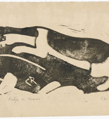 Christian Rohlfs. Cat and Mouse (Katze und Maus). (c. 1912/13)