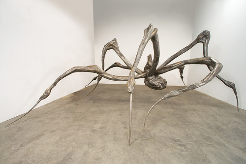 Louise Bourgeois, SPIDER I, 1995. Bronze, dark and polished patina