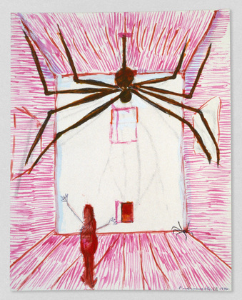 Louise Bourgeois, SPIDER I, 1995. Bronze, dark and polished patina