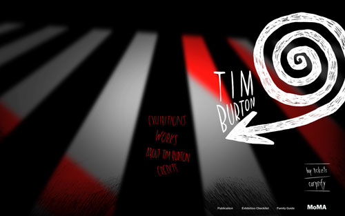 MoMA The Tim Burton Website It s Aliiiiiive