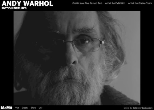 Andy Warhol exhibition site