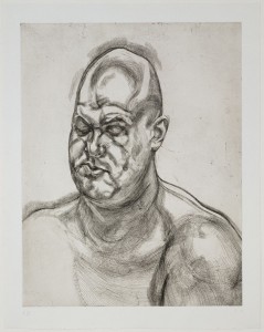 Lucian Freud. Large Head
