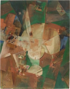 Picture with Light Center by Kurt Schwitters, 1919