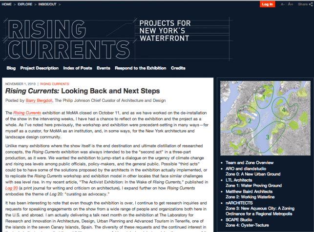 Rising Currents Homepage