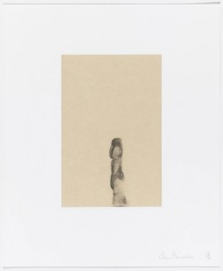 Chris Burden. Untitled from Coyote Stories. 2005. Etching with chine collé from a portfolio of 10 etchings, five with aquatint, and 25 digital prints with chine collé. Museum of Modern Art, New York. Monroe Wheeler Fund. © 2013 Chris Burden