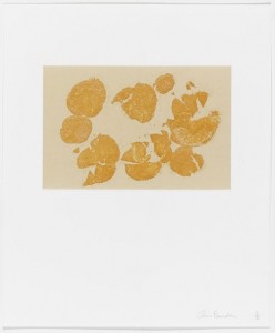 Chris Burden. Untitled from Coyote Stories. 2005. Etching with chine collé from a portfolio of ten etchings, five with aquatint, and 25 digital prints with chine collé. Museum of Modern Art, New York. Monroe Wheeler Fund. © 2013 Chris Burden