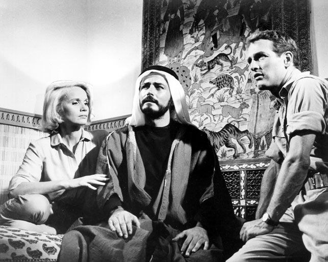 Paul Newman, Eva Marie Saint, and John Derek in Exodus. 1960. USA. Directed by Otto Preminger