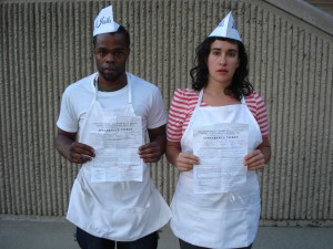 Tychist Baker and Lauren Melodia of Milk Not Jails. Photo courtesy of Milk Not Jails.