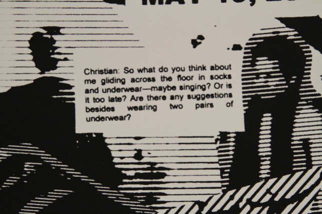 A detail from the Cross-Museum Collective X Ryan McNamara poster