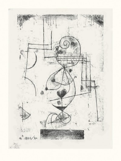 Paul Klee. <i>Queen of Hearts</i>. 1921.