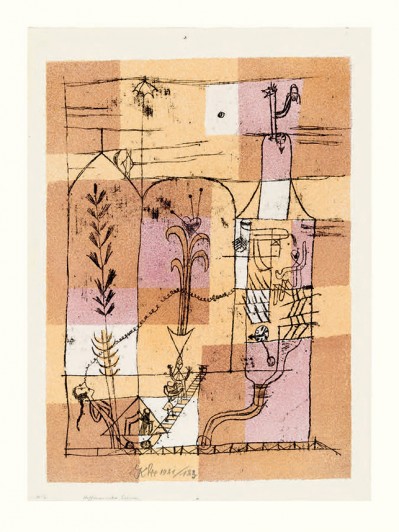 Paul Klee. <i>Hoffmannesque Scene</i>. 1921.