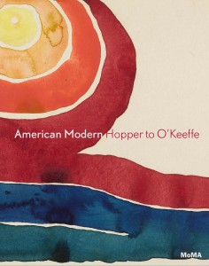 Cover of the publication American Modern: Hopper to O’Keeffe, published by The Museum of Modern Art