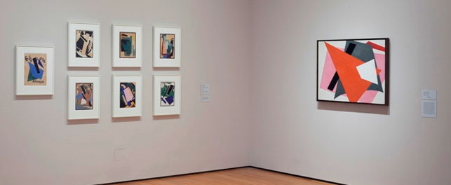 Installation view of the fifth-floor Alfred H. Barr Painting and Sculpture Galleries, The Museum of Modern Art, summer 2013. Photo: John Wronn