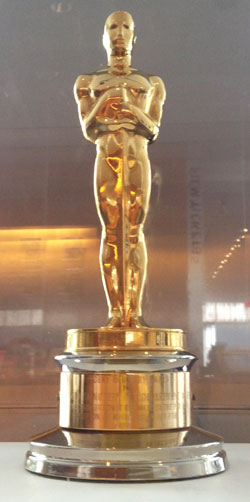 The Museum of Modern Art, Department of Film Academy Award. 1978. Gold-plated britannium on a brass base