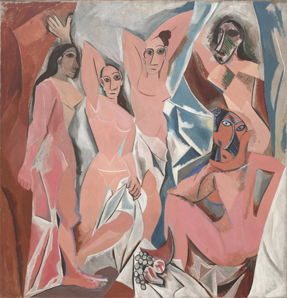 Pablo Picasso (Spanish, 1881–1973) Les Demoiselles d'Avignon, June-July 1907. Oil on canvas