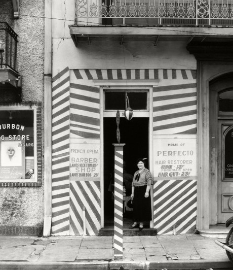 Walker Evans (American, 1903–1975) Sidewalk and Shopfront, New Orleans, 1935. Gelatin silver print