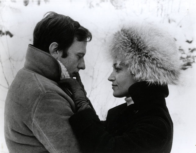 Jean-Louis Trintignant and Francoise Fabien in My Night at Maud's. 1969. France. Written and directed by Eric Rohmer
