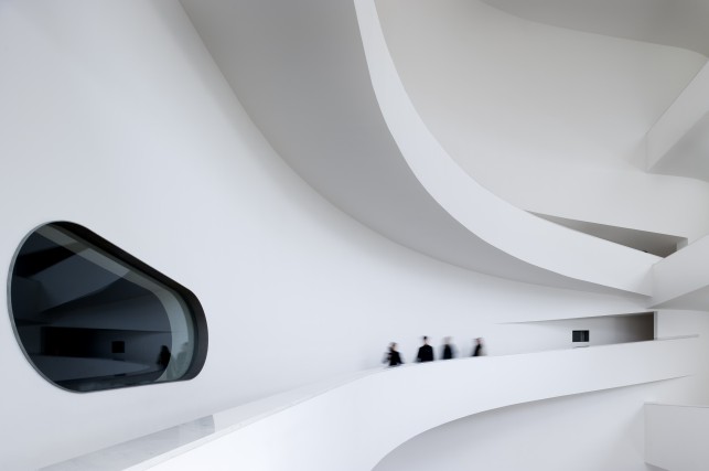 Fernando Guerra. Álvaro Siza’s Iberê Camargo Museum, Porto Alegre, Brazil. 1998–2008. Photo © Fernando Guerra