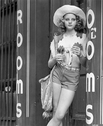 Jodie Foster in Taxi Driver. 1976. USA. Directed by Martin Scorsese