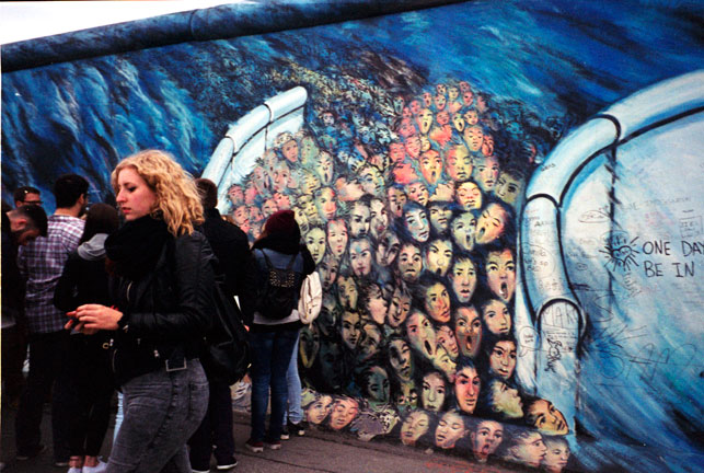 East Side Gallery/Berlin Wall, Berlin, Germany, May 26, 2014. Photo: Cindy Yeh