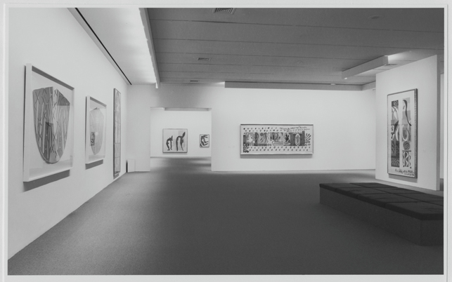 Installation view of the exhibition Henri Matisse: A Retrospective, 1992-93. Photographic Archive. The Museum of Modern Art Archives, New York