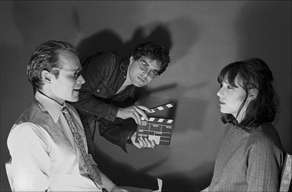 Will Patton, Michael Oblowitz and Rosemary Hochschild on the set of Circuits of Control: Minus Zero/Is/Land. 1977–81. Directed by Michael Oblowitz. Courtesy Michael Oblowitz 