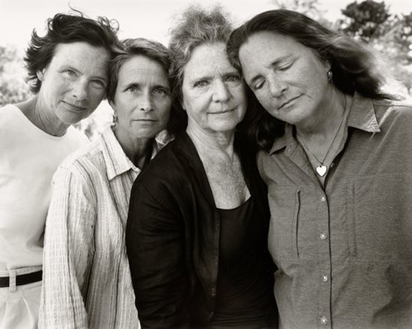 Nicholas Nixon. The Brown Sisters. 2010. Gelatin silver print, 17 15/16 x 22 1/2" (45.5 x 57.1 cm). The Family of Man Fund. © 2014 Nicholas Nixon 