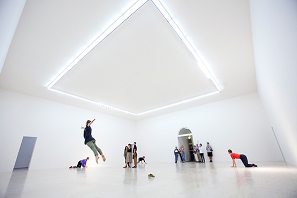 Xavier Le Roy. Retrospective.  2014. MoMA PS1. Photo by Matthew Septimus. Image courtesy of the artist and MoMA PS1