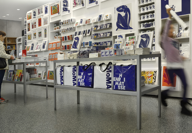 MoMA retail display. Photo: Martin Seck