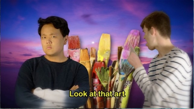 Still image from the 2014 MoMA Teens Online Course videos