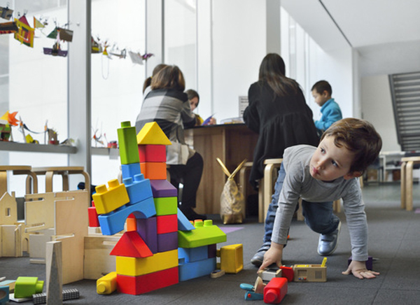 MoMA Art Lab: Places and Spaces. Photo: Martin Seck