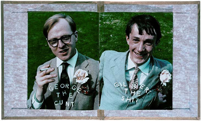 Gilbert & George. The Shit and the Cunt. 1970. Printed publication, letterpress and relief halftone, four pages. The Museum of Modern Art Library, New York