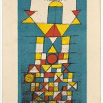 Paul Klee. Bauhaus Ausstellung Weimar Juli–Sept, 1923, Karte 4. 1923. Lithograph, 5 7/8 × 3 15/16" (15 × 10 cm). Committee on Architecture and Design Funds. Photo: John Wronn