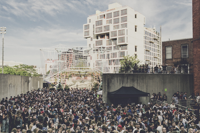 COSMO, MoMA PS1 Warm Up, Saturday, July 4, 2015. Photo: Charles Roussel