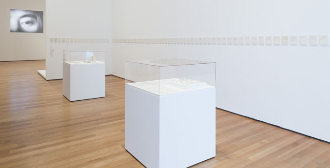 Installation view of Yoko Ono: One Woman Show, 1960–1971, The Museum of Modern Art, New York, May 17–September 7, 2015. © 2015 The Museum of Modern Art. Photo: Thomas Griesel