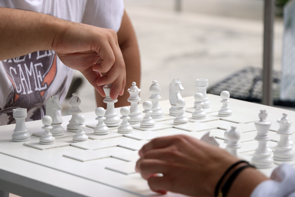 optimization - Create the freest arrangement of white chess pieces