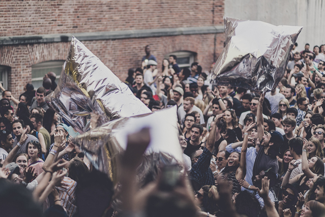 MoMA PS1 Warm Up, Saturday, August 8, 2015. Photo Charles Roussel