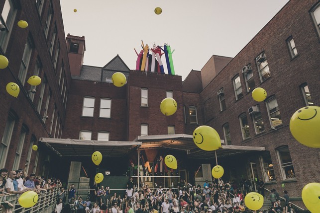 MoMA PS1 Warm Up, Saturday, August 15, 2015. Photo: Charles Roussel