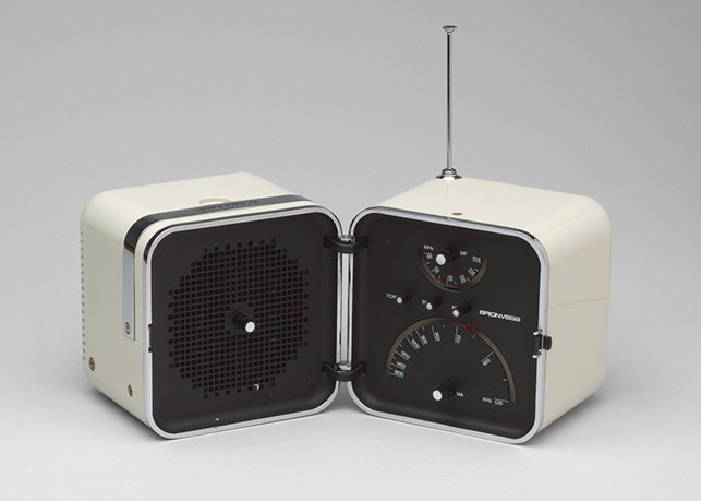 Marco Zanuso, Richard Sapper. Radio (model TS 502) (shown open). 1963. 