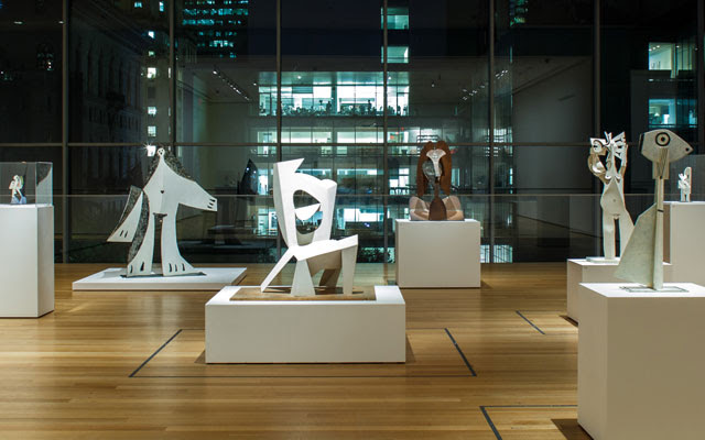 All works by Pablo Picasso. © 2016 Estate of Pablo Picasso/Artists Rights Society (ARS), New York. Installation view of Picasso Sculpture, The Museum of Modern Art, New York, September 14, 2015–February 7, 2016. © 2016 The Museum of Modern Art. Photo: Pablo Enriquez