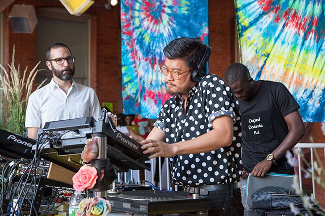 Honey Soundsystem performs at MoMA PS1’s Warm Up on June 18, 2016. Image courtesy of MoMA PS1. Photo: Derek Schultz